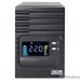 PowerCom Smart King Pro+ SPT-2000-II LCD ИБП {Line-Interactive, 2000VA/1600W, Tower, 8 xC13 + 1 xC19, USB, SNMP Slot} (1152568)