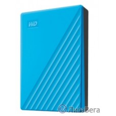 WD Portable HDD 4TB My Passport  WDBPKJ0040BBL-WESN  2,5″ USB 3.0 blue