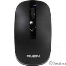 Беспроводная мышь Sven RX-260W чёрная (3+1кл. 800/1200/1600DPI, блист.)