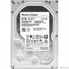 6TB WD Ultrastar DC HDD Server 7K6 (3.5’’, 6TB, 256MB, 7200 RPM, SATA 6Gb/s, 512E SE), HUS726T6TALE6L4 (0B36535)
