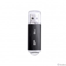 Silicon Power USB Drive 64Gb Ultima U02, USB 2.0, Черный SP064GBUF2U02V1K