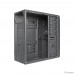 Exegate EX283729RUS Корпус Miditower XP-401 Black, ATX, , 2*USB, Audio
