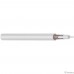 Rexant [01-2641] Кабель коаксиальный RG-59U+Cu (75 Ом), Cu/Al/Cu, 64%, бухта 100 м, белый
