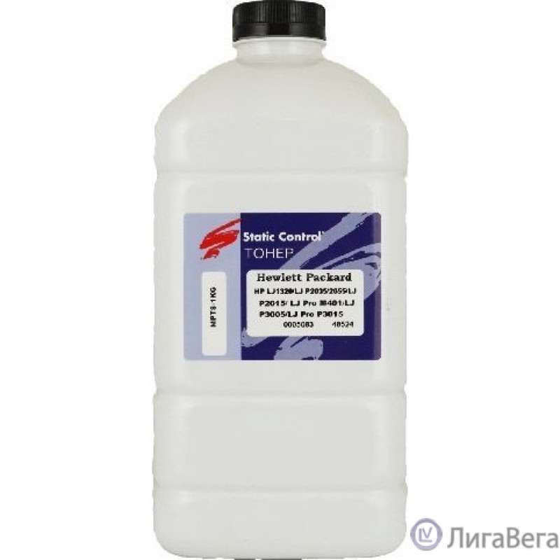 SC Тонер для картриджей CE505A/CE505X/CF280A/CF280X/CE255A/CE255X,CRG-724/CRG-724H (кан. 1кг) универсальный SC [MPT8-1KG]