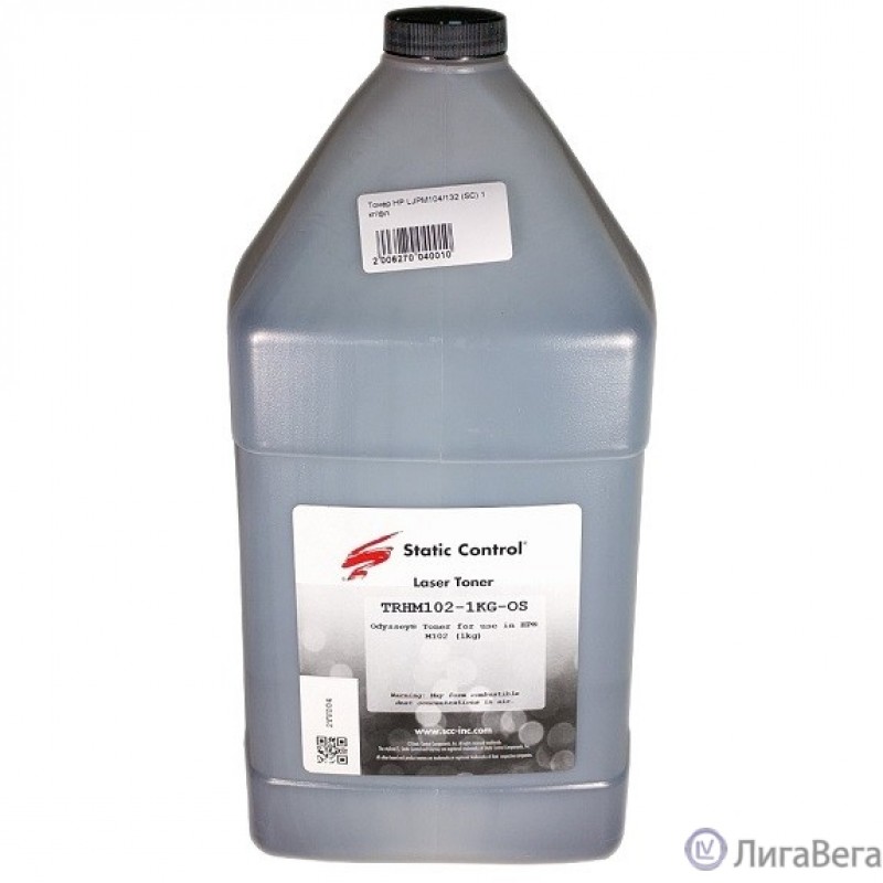 Тонер для картриджей CF218,CRG-047 (фл. 1кг) SC [TRHM102-1KG-OS]