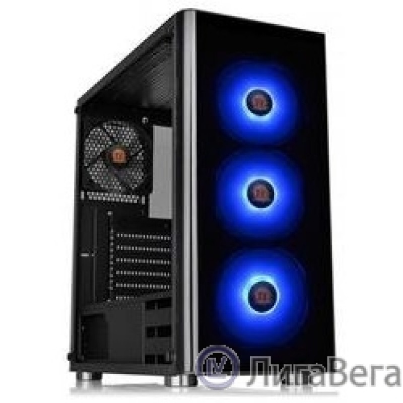 Thermaltake V200 TG/Black/Win/SPCC/Tempered Glass*1 [CA-1K8-00M1WN-01]