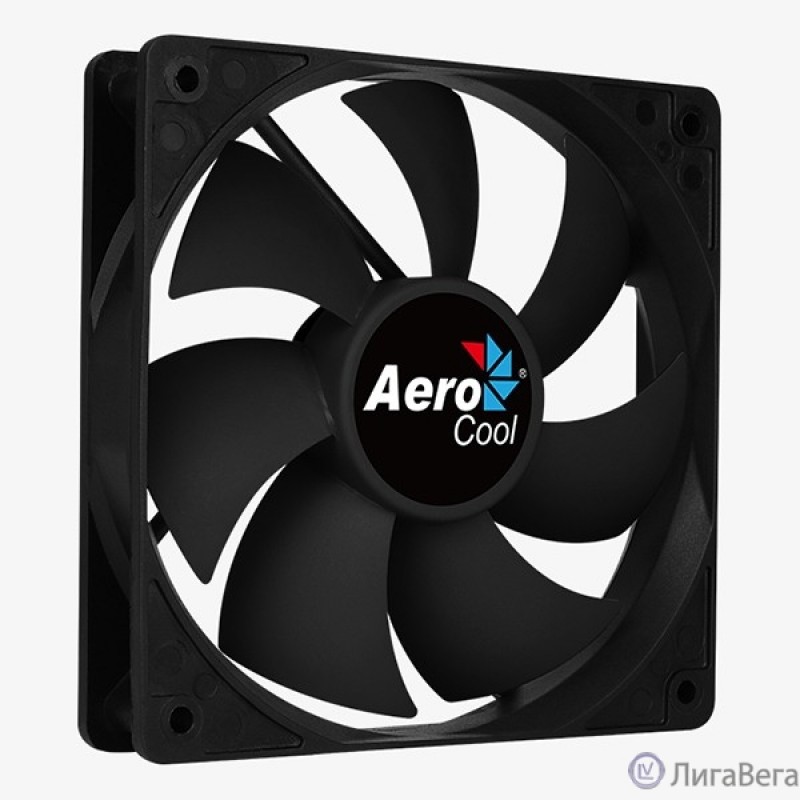 Fan Aerocool Force 12 PWM (120x120x25mm, 4-pin PWM, 500-1500 об/мин, 18.2-27.5dB) (4718009158016) Fan Aerocool Force 12 PWM (120x120x25mm, 4-pin PWM, 500-1500 об/мин, 18.2-27.5dB) (4718009158016)