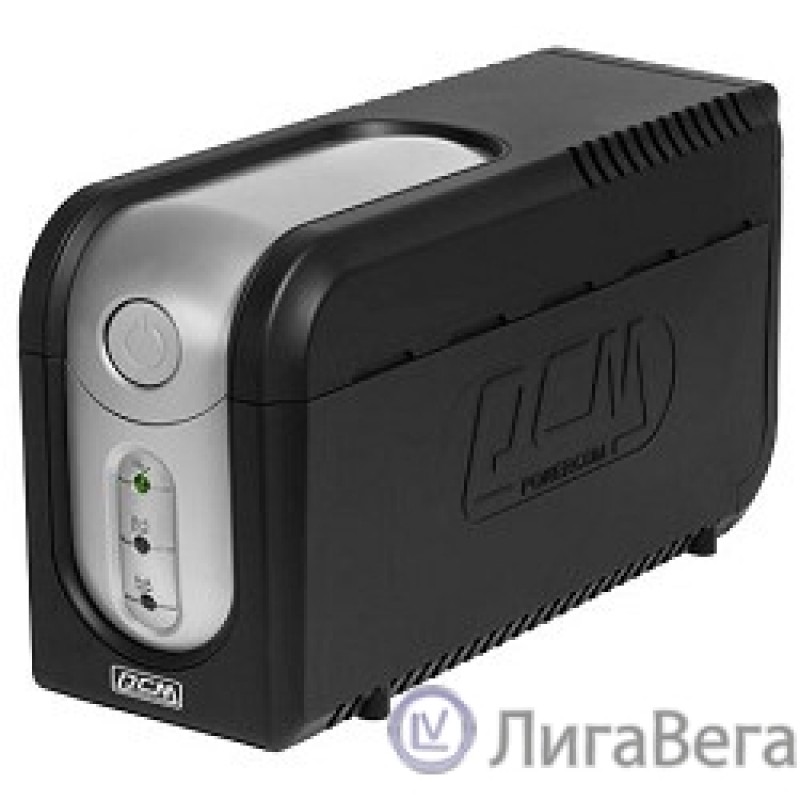 PowerCom Imperial IMP-525AP ИБП {Line-Interactive, 525VA / 315W, Tower, 5 xC13: 3 с резервным питанием + 2 с фильтрацией, USB } (507303)