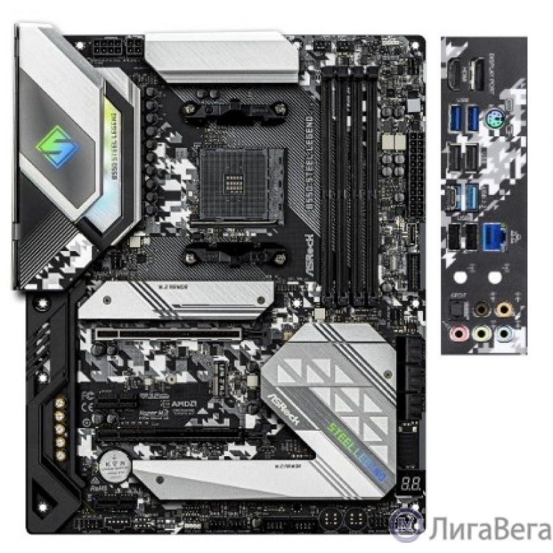 Asrock B550 STEEL LEGEND {AM4, AMD B550, ATX} BOX Asrock B550 STEEL LEGEND {AM4, AMD B550, ATX} BOX