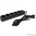 CBR Сетевой фильтр CSF 2505-1.8 Black PC, 5 евророзеток, длина кабеля 1,8 метра, цвет чёрный (пакет) CBR Сетевой фильтр CSF 2505-1.8 Black PC, 5 евророзеток, длина кабеля 1,8 метра, цвет чёрный (пакет)