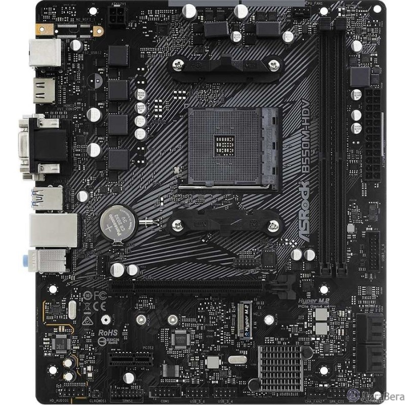 Asrock B550M-HDV {Soc-AM4 AMD B550 2xDDR4 mATX AC`97 8ch(7.1) GbLAN RAID+VGA+DVI+HDMI} Asrock B550M-HDV {Soc-AM4 AMD B550 2xDDR4 mATX AC`97 8ch(7.1) GbLAN RAID+VGA+DVI+HDMI}