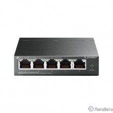 TP-Link TL-SF1005LP Настольный коммутатор с 5 портами 10/100 Мбит/с (4 порта PoE+)