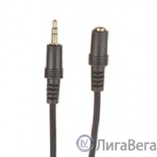 Exegate EX284943RUS Удлинитель звуковой ExeGate EX-CCA-423-1.5 (3.5mm Jack M/3.5mm Jack F, 1,5м, позолоченные контакты)