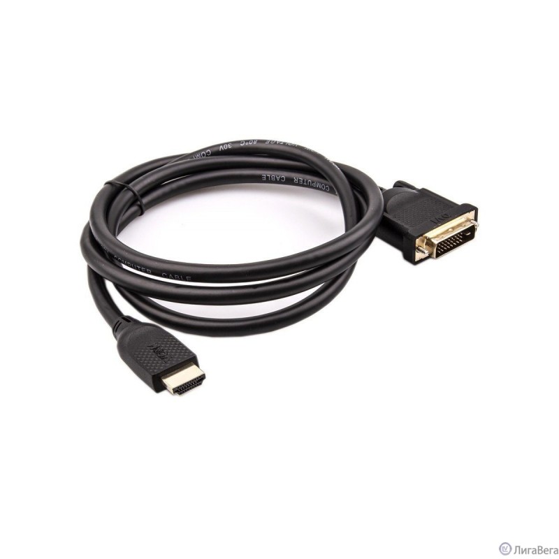 VCOM CG484G-1.5M Кабель HDMI AM/DVI(24+1)M, 1.5м, CU, 1080P@60Hz, VCOM  