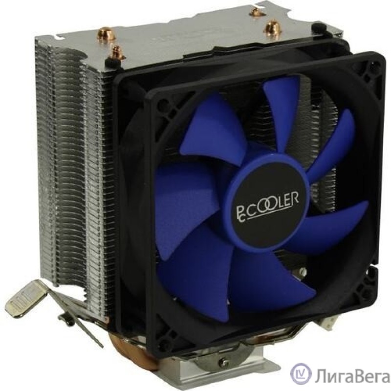 PCCooler S93 V2 Кулер S775/115X/AM2/AM3/AM4/FM1/FM2 (40 шт/кор, TDP 102W, вент-р 90мм, 2 тепловые трубки 6мм, 2200RPM, 22dBa) PCCooler S93 V2 Кулер S775/115X/AM2/AM3/AM4/FM1/FM2 (40 шт/кор, TDP 102W, вент-р 90мм, 2 тепловые трубки 6мм, 2200RPM, 22dBa)
