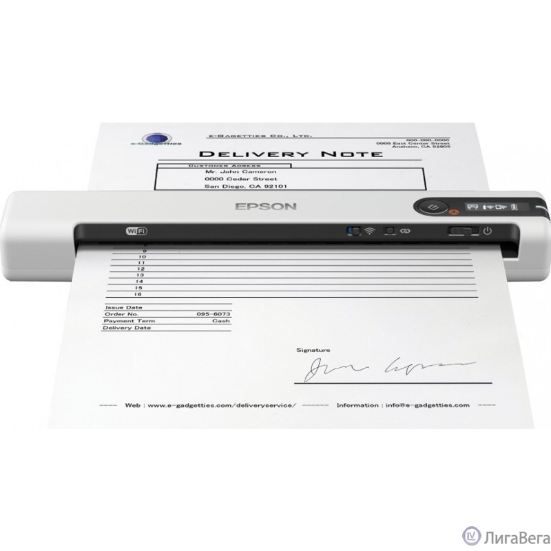 Сканер Epson WorkForce DS-80W (B11B253402)