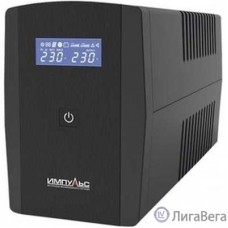 Импульс ИБП Юниор Смарт 800 {800/480 ВА/Вт, LED, USB, SCHUKOx2} {JS80114}