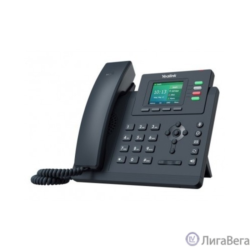 Yealink SIP-T33G  4 линии, цветной экран, PoE, GigE, БП в комплекте