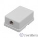 Itk CS2-1C5EU-12 Настенная инф. розетка RJ45, кат.5Е UTP, 1-порт