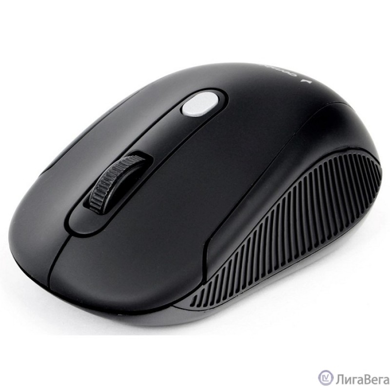 Gembird MUSW-420 {Мышь беспроводная, 2.4ГГц, черный, 4кн, 1600DPI, блистер} [MUSW-420]