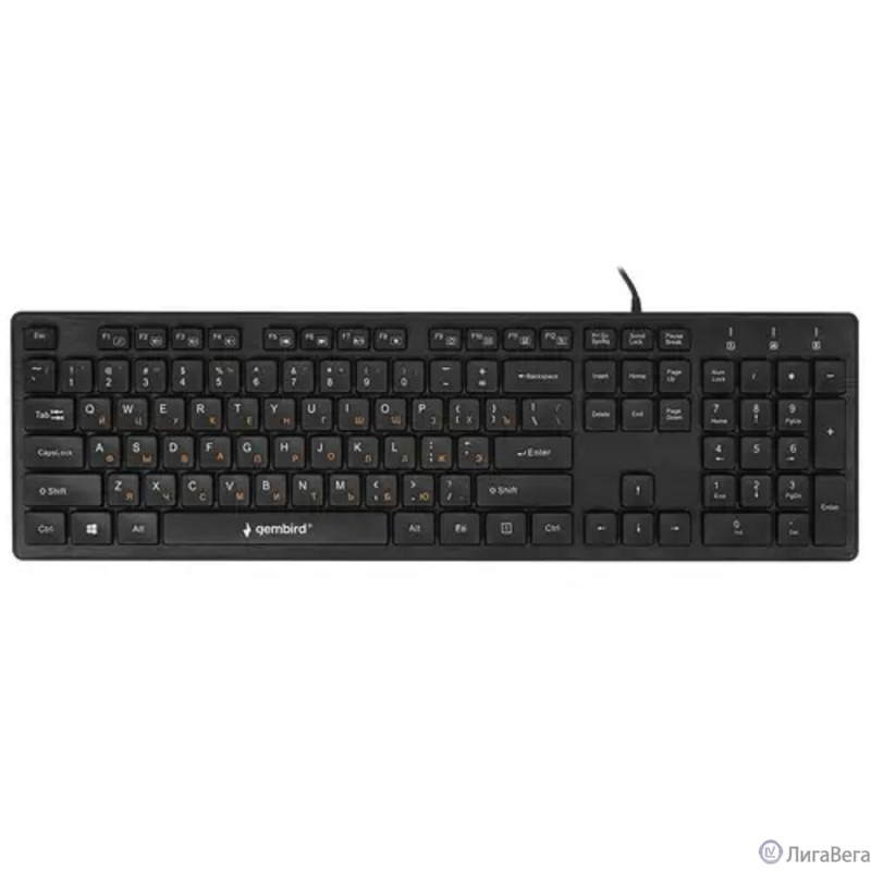 Клавиатура Gembird KB-8360U,{ Шоколадный, USB, 104 клавиши, 2 usb-хаба}