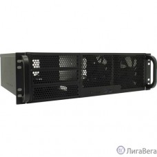 Procase RM338-B-0 Корпус 3U server case,3x5.25+8HDD,черный,без блока питания,глубина 380мм, MB CEB 12″x10.5″
