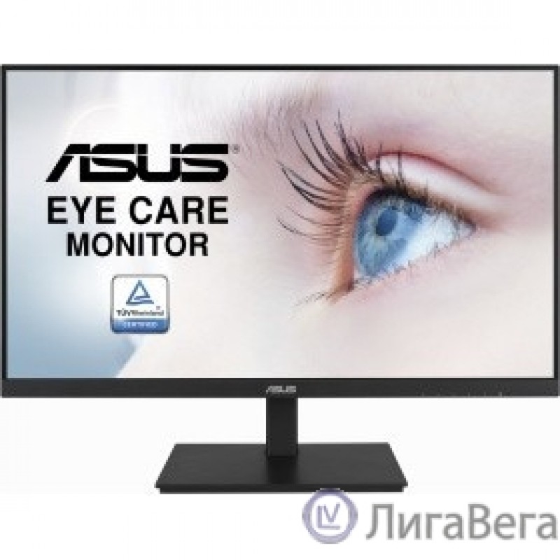 ASUS LCD 27″ VA27DQSB черный {IPS 1920x1080 75Hz 5ms 250cd 16:9 178/178 1000:1 8bit(6bit+FRC) D-Sub HDMI1.4 DisplayPort1.2 FreeSync GSync(comp) 2xUSB2.0 2x2W VESA} [90LM06H1-B02370]