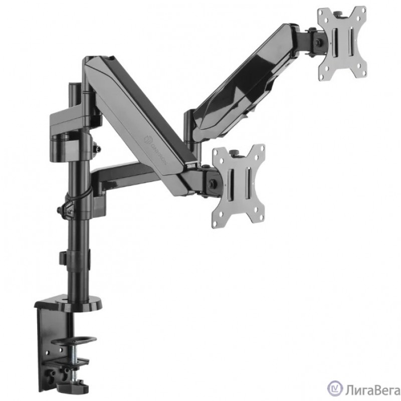 ONKRON G140 чёрный {Для двух экранов диагональю 13″-32″ Допустимая нагрузка: 2х (1-8 кг (2.2 - 17.6 lbs)) VESA: 100x100, 75x75} ONKRON G140 чёрный {Для двух экранов диагональю 13″-32″ Допустимая нагрузка: 2х (1-8 кг (2.2 - 17.6 lbs)) VESA: 100x100, 75x75}