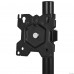 ONKRON D208FS чёрный {Для мониторов диагональю 13″-34″ Максимальная нагрузка: 2х8 кг (17.6 lbs) VESA: 75x75, 100х100мм}