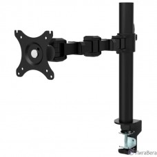 ONKRON D121E чёрный {Для экранов с диагональю 10″-34″ Максимальная нагрузка: 10кг VESA: 75x75, 100х100мм}