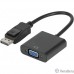 KS-is KS-454 Переходник DisplayPort VGA 20M-15F 