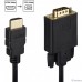 KS-is KS-441 Кабель HDMI M VGA M full (с чипом) черно-черный 1.8м KS-is KS-441 Кабель HDMI M VGA M full (с чипом) черно-черный 1.8м