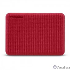 TOSHIBA HDTCA10ER3AA/HDTCA10ER3AAH Canvio Advance 1ТБ 2.5″ USB 3.0 красный