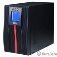 PowerCom Macan MAC-1500 ИБП {On-Line, 1500VA / 1500W, Tower, 6xC13, LCD, Serial+USB, SNMPslot, подкл. доп. батарей} (1186436)