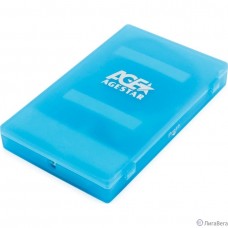 AgeStar SUBCP1 Внешний корпус 2.5″ SATA HDD/SSD blue (USB2.0, пластик, безвинтовая конструкция) (SUBCP1 (BLUE))