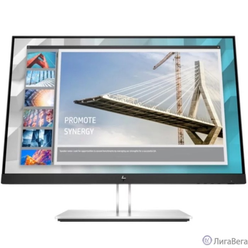 LCD HP 24″ E24i G4 черный {IPS 1920x1080 5ms 16:9 1000:1 250cd 178/178  D-Sub HDMI DisplayPort} [9VJ40AA#ABB]