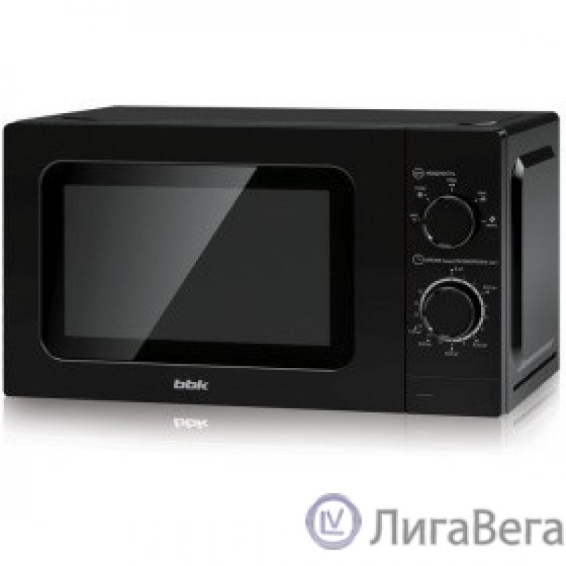 BBK 20MWS-717M/B Микроволновая печь, 20 л, 700 Вт, черный