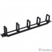 5bites Панель-органайзер кабеля CM-103B 5КОЛЕЦ для сетевых шкафов / 1U / 19″ / BLACK 5bites Панель-органайзер кабеля CM-103B 5КОЛЕЦ для сетевых шкафов / 1U / 19″ / BLACK