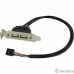 ORIENT C026, Планка портов в корпус 2xUSB 2.0, Low Profile, длина кабеля 30см, oem (30826) ORIENT C026, Планка портов в корпус 2xUSB 2.0, Low Profile, длина кабеля 30см, oem (30826)