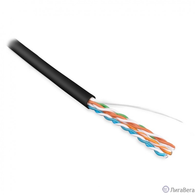 Hyperline UUTP4-C5E-S24-IN-LSZH-BK-305 Кабель витая пара, неэкранированная U/UTP, категория 5e, 4 пары (24 AWG), одножильный (solid), LSZH, нг(А)-HF, -20°C – +75°C, черный Hyperline UUTP4-C5E-S24-IN-LSZH-BK-305 Кабель витая пара, неэкранированная U/UTP, категория 5e, 4 пары (24 AWG), одножильный (solid), LSZH, нг(А)-HF, -20°C – +75°C, черный