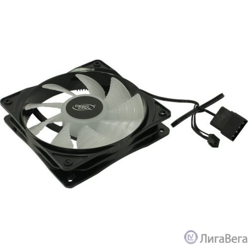 Case fan Deepcool RF120R  (LED Red подсветка, 1300об/мин) Retail