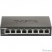 D-Link DGS-1100-08V2/A1A Настраиваемый L2 коммутатор с 8 портами 10/100/1000Base-T