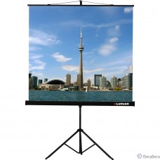 Lumien Eco View LEV-100104 Экран на штативе 127x127 (раб.область 121х121 см) MW с возможностью настенного крепления 1:1