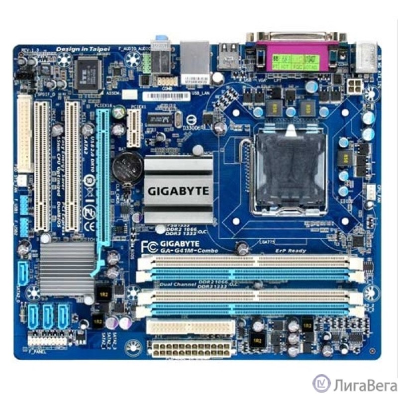 GigaByte GA-G41M-Combo(GQ) {S775 PCI-E+SVGA+GbLAN SATA MicroATX 2DDR-II+2DDR-III} GigaByte GA-G41M-Combo(GQ) {S775 PCI-E+SVGA+GbLAN SATA MicroATX 2DDR-II+2DDR-III}