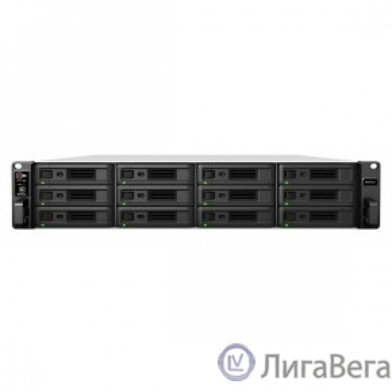 Synology RS3621xs+ (Rack2U) 8C2,1Ghz/8Gb (64)/RAID0,1,10,5,6/up to12HP HDDs SATA(3,5″or2,5″)up to 36 with 2xRX1217RP/2xUSB/4GE+2x10GE/2xPCIe/iSCSI/2xIPcam(upto90)/2xRPS/no rail/5YW 