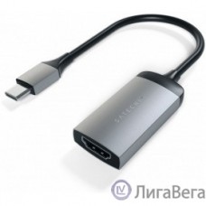 Satechi [ST-TC4KHAM] Адаптер Type-C to HDMI4K 60HZ Поддержка 4K/60Hz. Материал корпуса алюминий. Цвет серый космос.Satechi Type-C HDMI Adapter