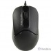 Мышь A4Tech Fstyler FM12S черный оптическая (1200dpi) silent USB (3but)