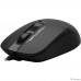 Мышь A4Tech Fstyler FM12S черный оптическая (1200dpi) silent USB (3but)