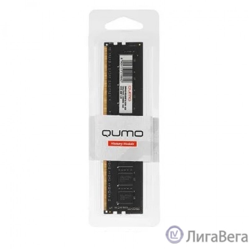 QUMO DDR4 DIMM 8GB QUM4U-8G3200P22 PC4-25600, 3200MHz OEM/RTL QUMO DDR4 DIMM 8GB QUM4U-8G3200P22 PC4-25600, 3200MHz OEM/RTL