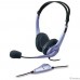 Genius Headset HS-04S, Stereo, 1x mini jack 3.5mm, blue